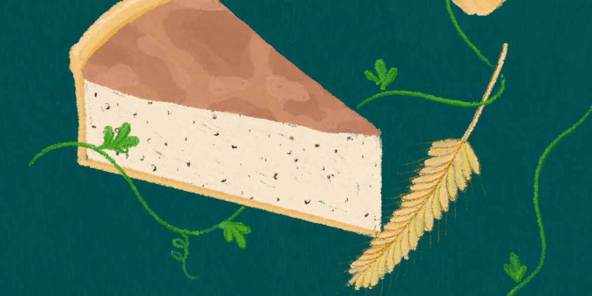 Dessin du flan végétal de la Mauvaise herbe